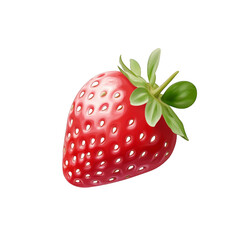 Wall Mural - strawberry isolated on white background