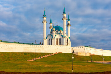 Wall Mural - Kul-Sharif mosque in Kazan Kremlin, Russia