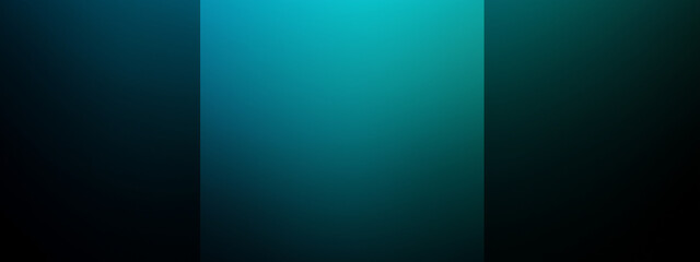 Wall Mural - teal gradient minimalist abstract backdrop