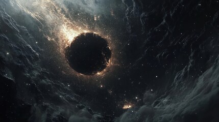 Wall Mural - Cosmic Event: A Celestial Spectacle