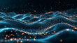 © Kubby_ph - Abstract Data Flow Ramp.  Wireless Network Connection Technology Concept.