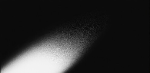Aufkleber - Black and white grainy abstract background with noise texture, ideal for a banner, poster, header, or backdrop design.