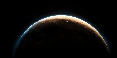 Wall Mural - rising planet