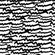 © dniprodd - Seamless pattern with black wavy brush strokes