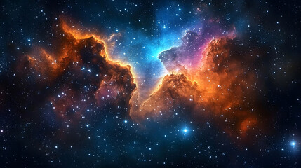 Wall Mural - space of space