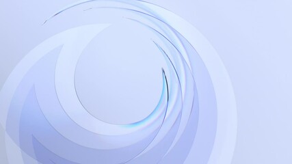 Wall Mural - abstract background design, 4k seamless looping animation, 3d render