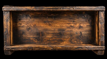 Aufkleber - Rustic wood texture showcase closeup photography natural setting textural detail aesthetic perspective for design inspiration