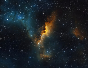 Wall Mural - deep outer space or starry night sky