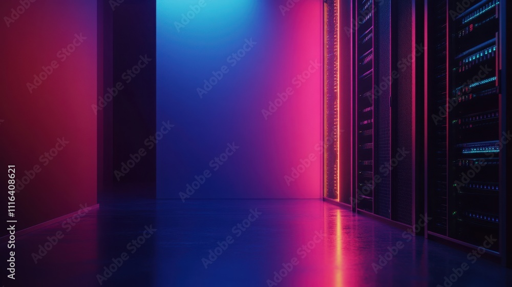 Photo Stock Rack inside a site, the rack is located to the right of the ...