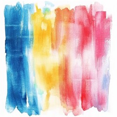 Fototapete - Abstract brush strokes watercolor painting patterns, Design element for sale banners, posters, labels, and gift wrapping paper.