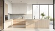 © Sasiyapa - Modern Minimalist Kitchen Design with Natural Light