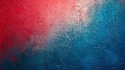 Wall Mural - Abstract Red Blue Textured Background Gradient