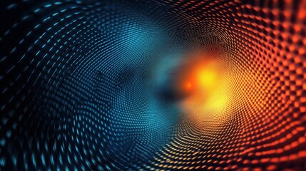 Wall Mural - gradient background with abstract circles