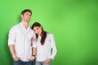 © BillionPhotos.com - Photo of positive young cheerful couple posing