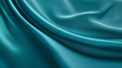 Cool teal background with a smooth surface, no texture, minimalistic and fresh