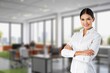 © BillionPhotos.com - Portrait of beautiful successful business woman in office