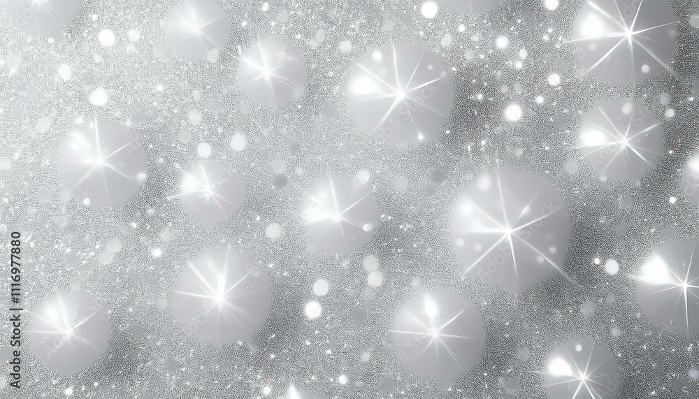 Silver glitter background texture white sparkling shiny wrapping paper ...