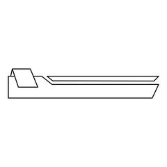 Wall Mural - minimalist footer element with a clean, linear design. features geometric shapes and diagonal accent