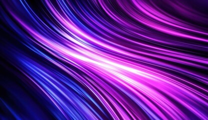 Wall Mural - Vivid contrasts created by light rays in abstract art.