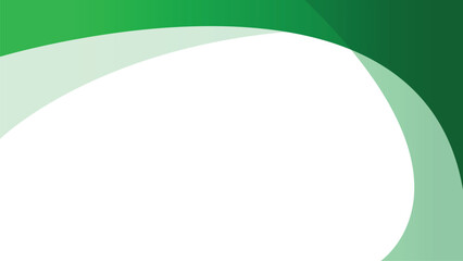 Wall Mural - minimal green abstract on transparent background with geometric shapes, gradient color, screen, and 