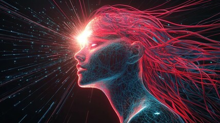 Wall Mural - the head
