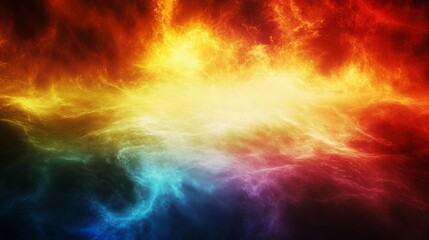 Wall Mural - Stunning Abstract Background Featuring Vibrant Colors and Dynamic Swirls of Red, Yellow, Blue, and Orange Evoking Energy, Movement, and Creative Expression