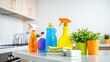 © velikiyzayats - Essential Cleaning Supplies for a Sparkling Kitchen: Brighten Your Home with Freshness