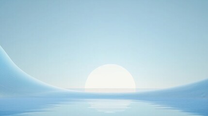 Wall Mural - abstract blue background
