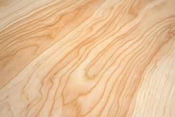 Wall Mural - Closeup view of light wood grain