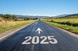 © Pangestu - 2025 Goal plan action, Business target and growth strategy. New year resolution and challenge.