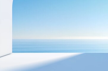 Wall Mural - window and sea
