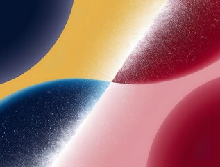 Wall Mural - Shiny sparks of little objects on a bright colorful abstract background hues of rainbow colorful colors, wallpaper random design