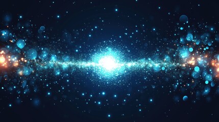 Wall Mural - abstract light background
