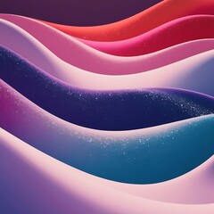 Wall Mural - Colorful abstract background design illustration, pink to purple waves in random ways design graphical artwork