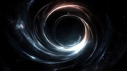 Wall Mural - blue spiral galaxy
