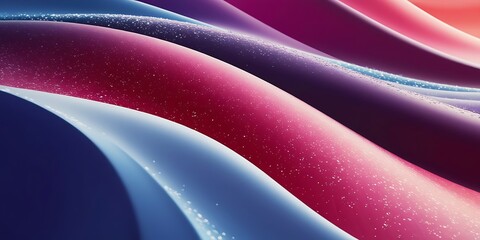 Wall Mural - Colorful abstract background design illustration, pink to purple waves in random ways design graphical artwork
