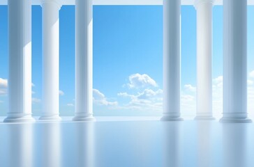 Wall Mural - columns