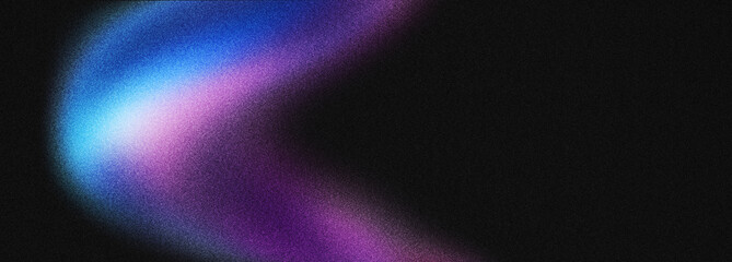 Wall Mural - Dark pink blue grainy banner background