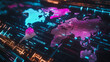 © Teeraphon - Abstract business Financial charts show a significant increase in profits in the stock market.This is driven by higher interest rates and continued growth. In the innovation world network of financial