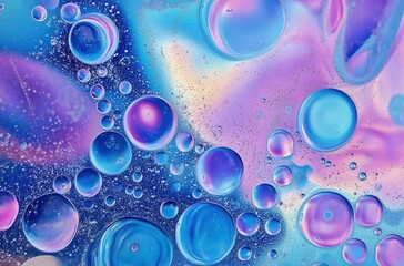 Wall Mural - water drops background