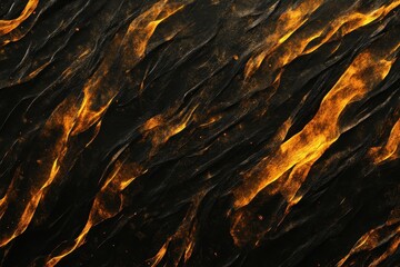 Wall Mural - abstract fiery texture with flowing patterns and glowing elements.