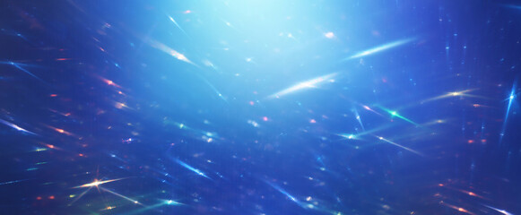 Wall Mural - abstract background of soft focus bokeh lights