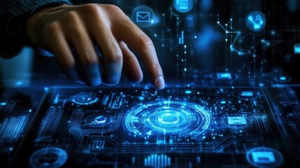 Digital Technology Interface Interaction