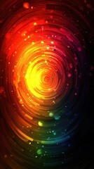 Wall Mural - abstract swirl pattern with vibrant colors and dynamic movement creating a mesmerizing visual effect