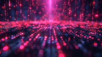 Abstract technology big data background concept.