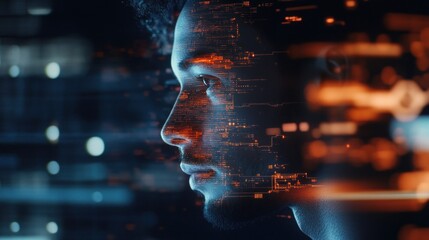 Digital Portrait of a Man