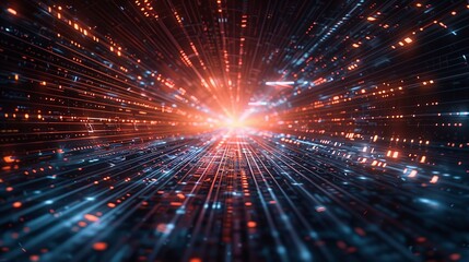 Abstract technology big data background concept.