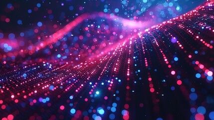 Abstract technology big data background concept.