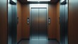 © artiiz - Luxurious Residential Elevator in Modern Duplex Home with Touchless Entry Sensors and Custom Finishes, Energy-Efficient Design