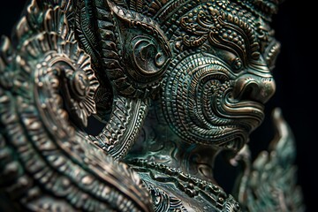 Wall Mural - chinese dragon statue